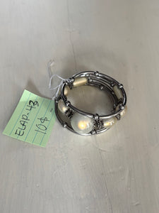 Bracelet torsadé à perles | ELAP-43