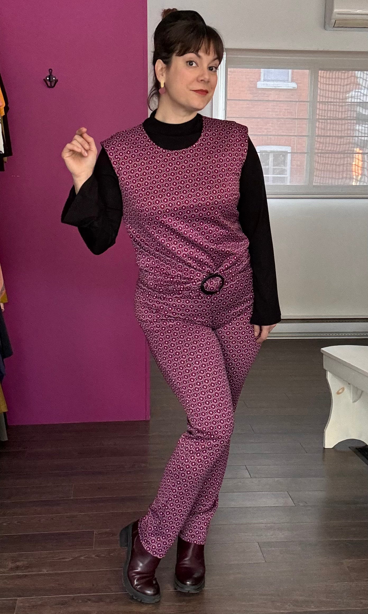 Tunique extensible avec petites manches | Jolaine (Pinkmuchacha)