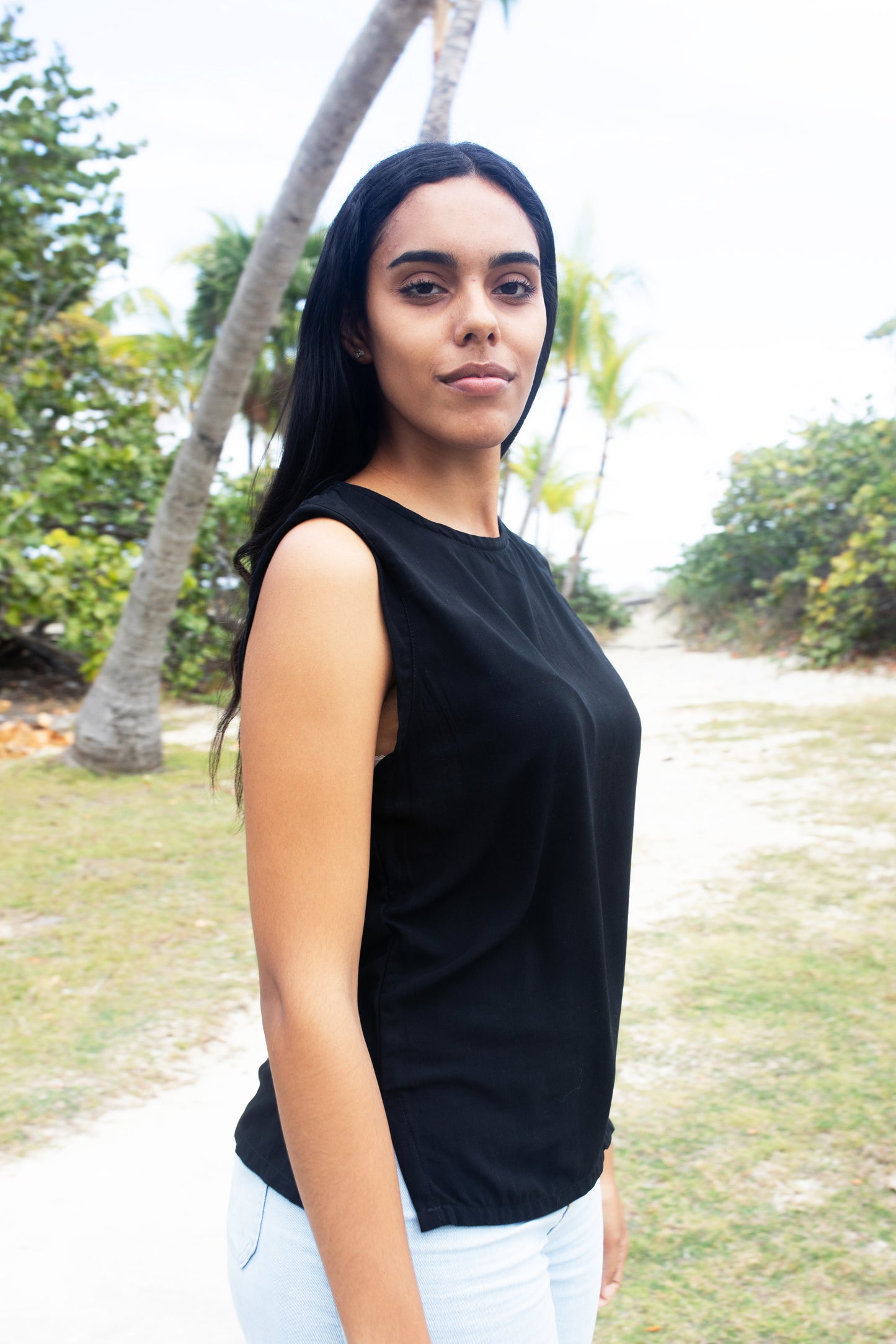 Haut sans manches box| Louve