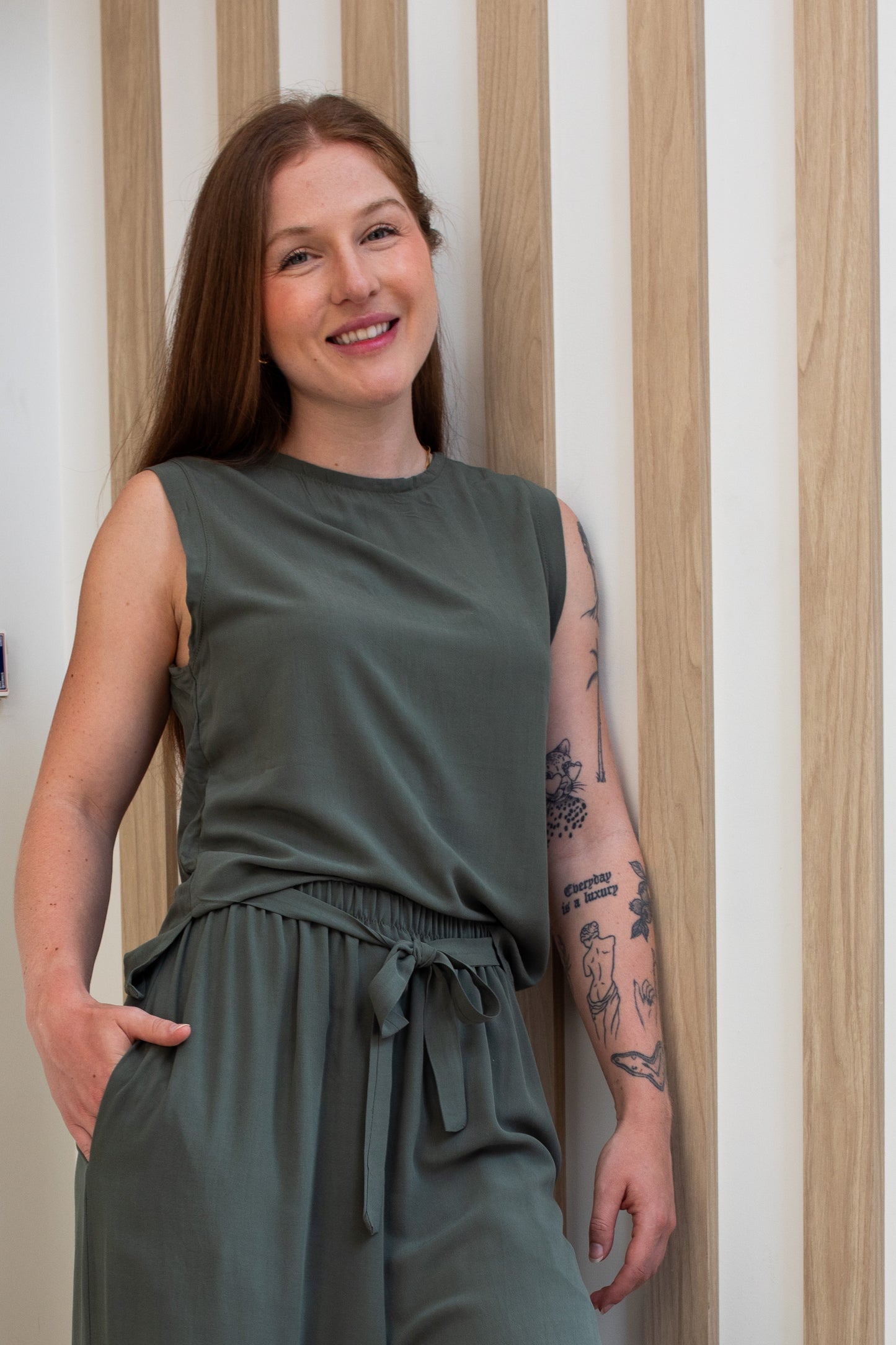 Haut sans manches box| Louve