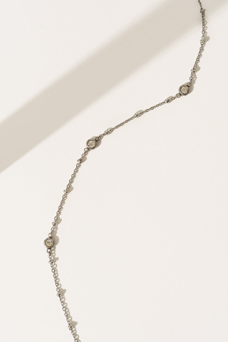Chaîne De Taille Lune étoile En Métal Argenté - 110 Cm, Réglable, Style Gothique Vintage