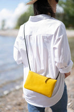 Charger l&#39;image dans la galerie, Sac à main Callas Jaune (Gonthier Atelier)
