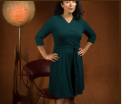 Robe cache-coeur F20-17