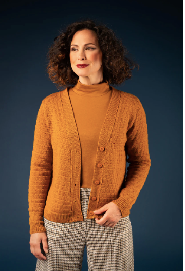 Veste texturée laine mérino | F21-19