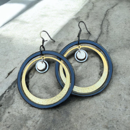 Boucle d'oreilles grands anneaux | MF-136