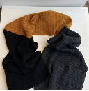 Foulard tricolore mérino  | F22-23