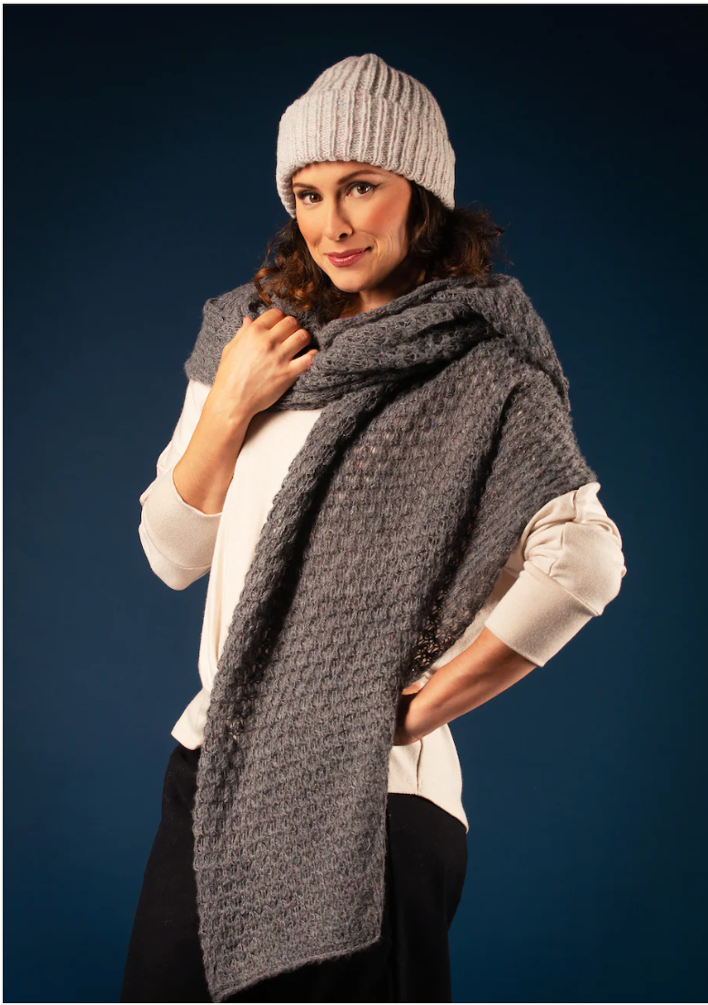 Foulard/châle mohair | F21-24