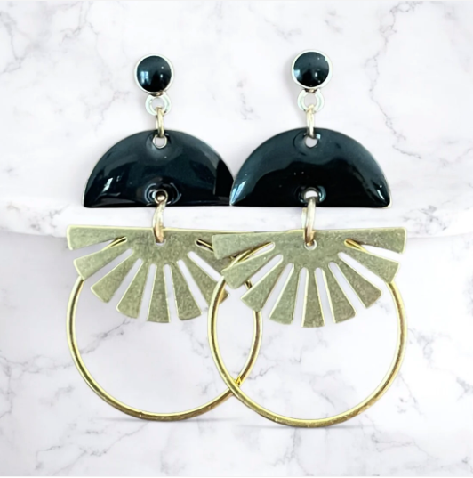 Boucle d'oreilles anneaux originaux  | MF-352