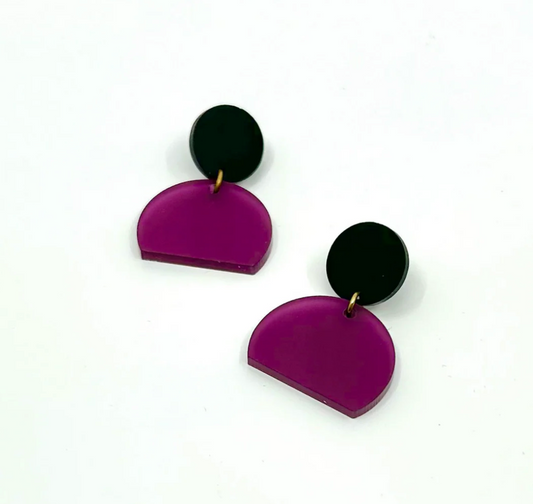 Boucles d'oreilles géométriques | Kala-S