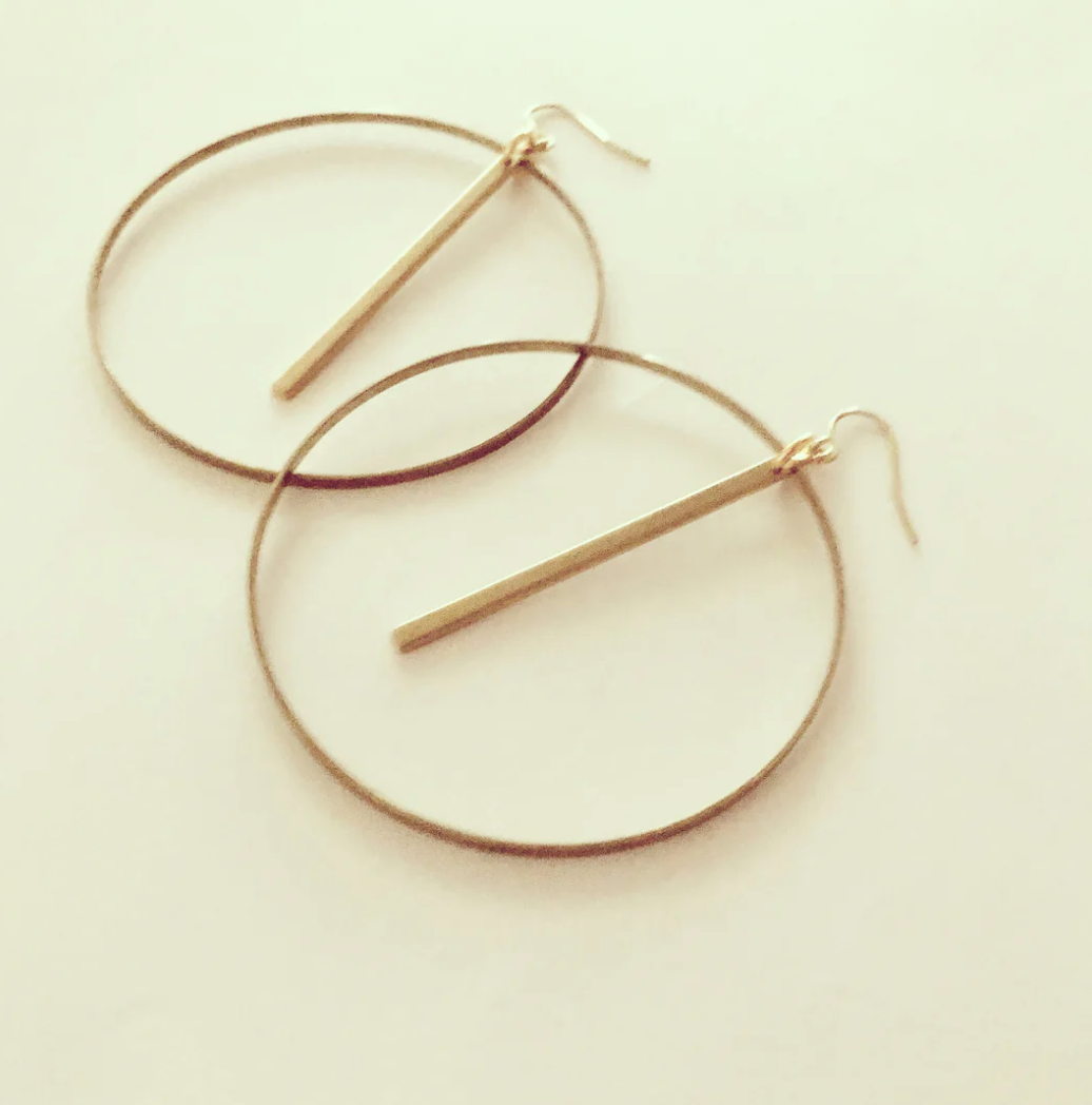 Boucles d'oreilles laiton | Myne