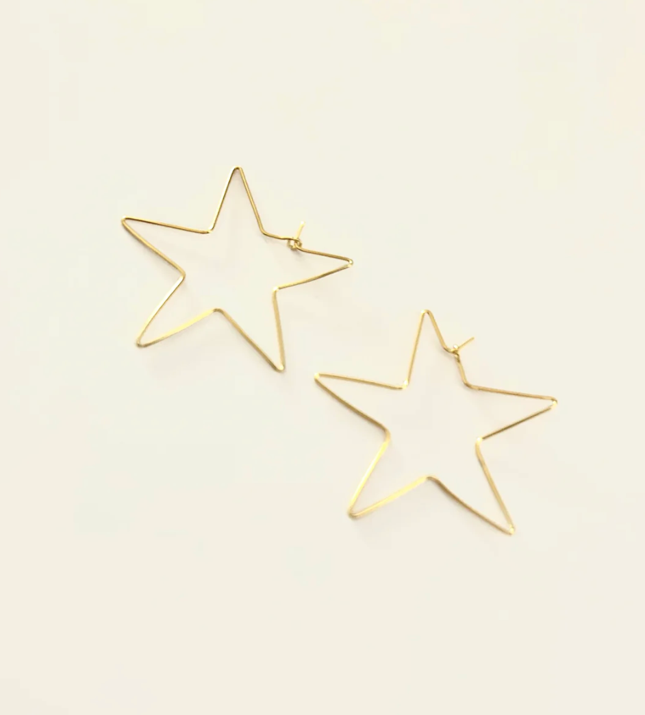 Boucles d'oreilles laiton | Trudie