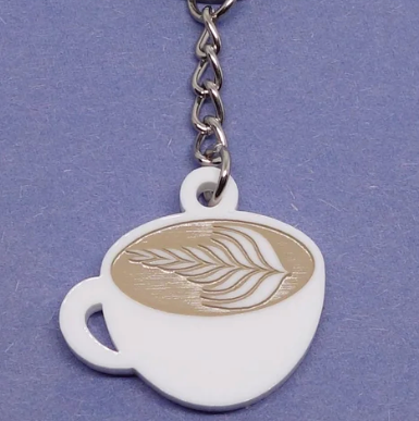 Porte-clés Café latté | Lili0971