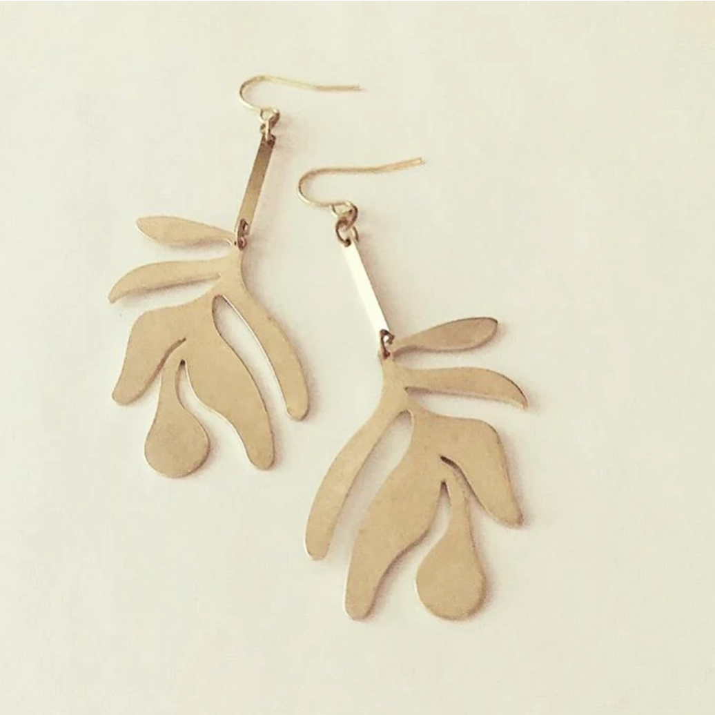 Boucles d'oreilles laiton | Fullie