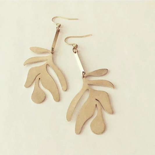 Boucles d'oreilles laiton | Fullie