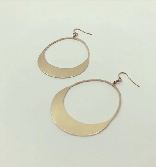 Boucles d'oreilles laiton | Deuk