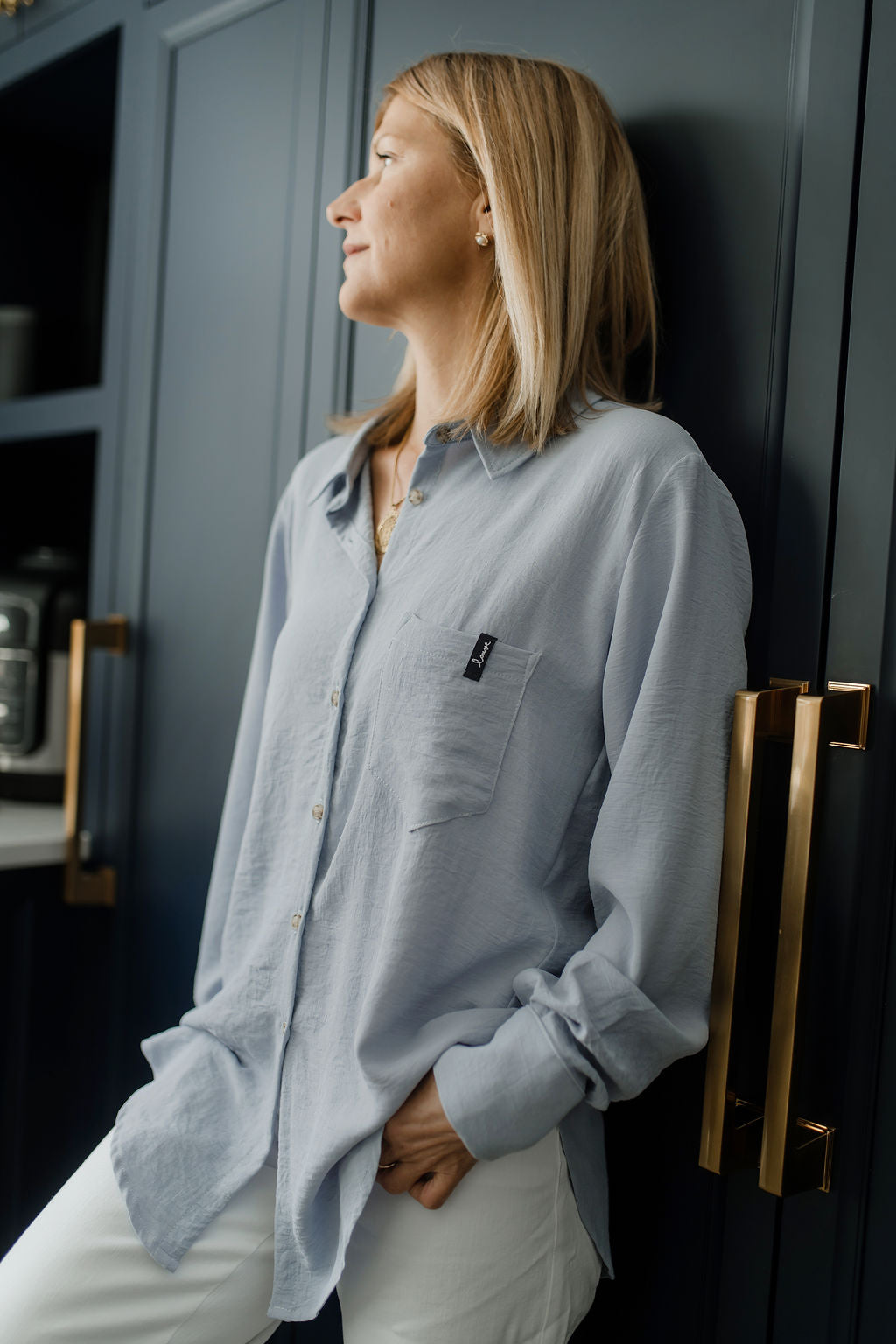 Chemise classique unie | Jackie | Louve