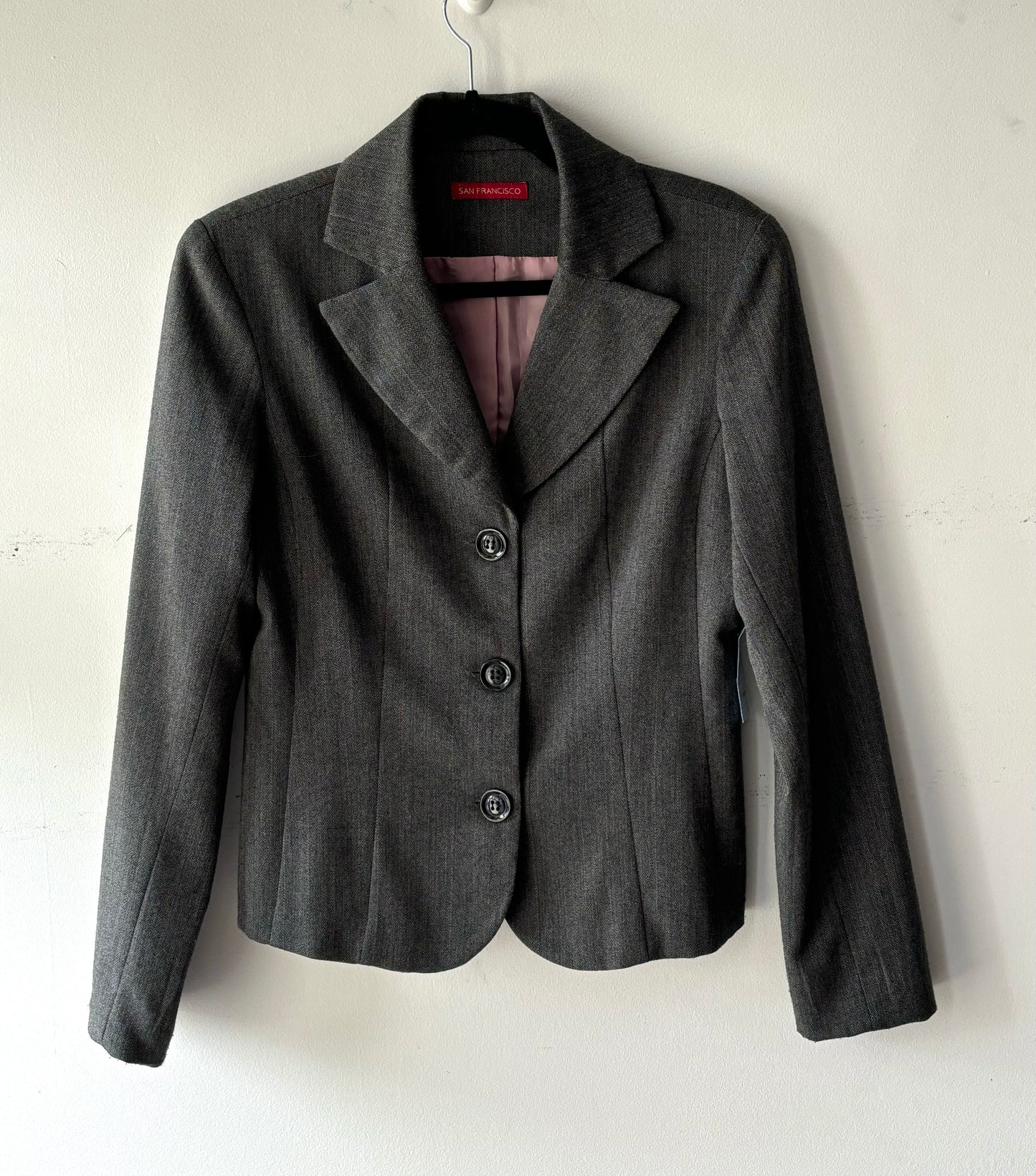 🧚Veston gris | PINK-305 (S-M)