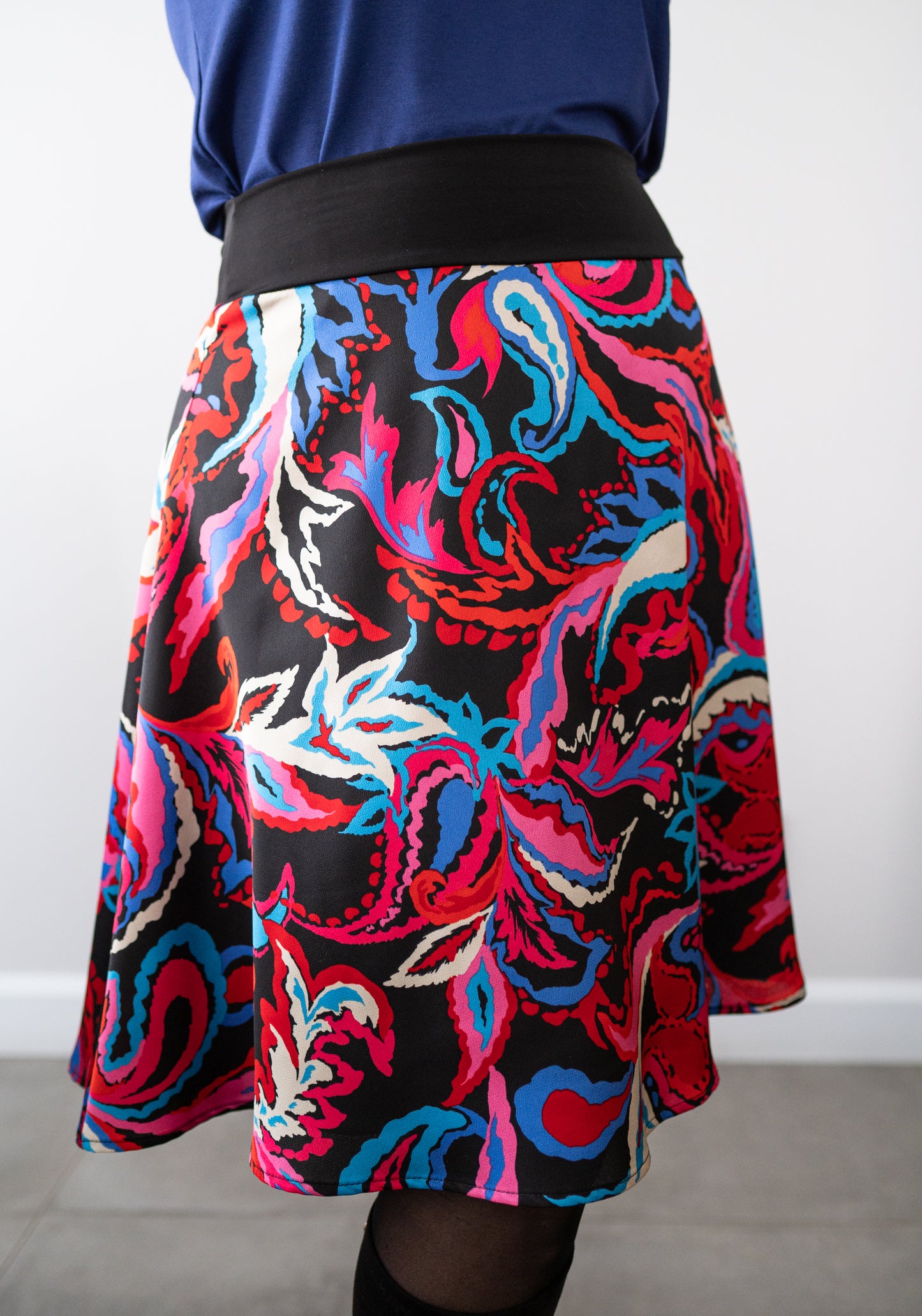 Jupe courte fluide| Colorama|Pinkmuchacha