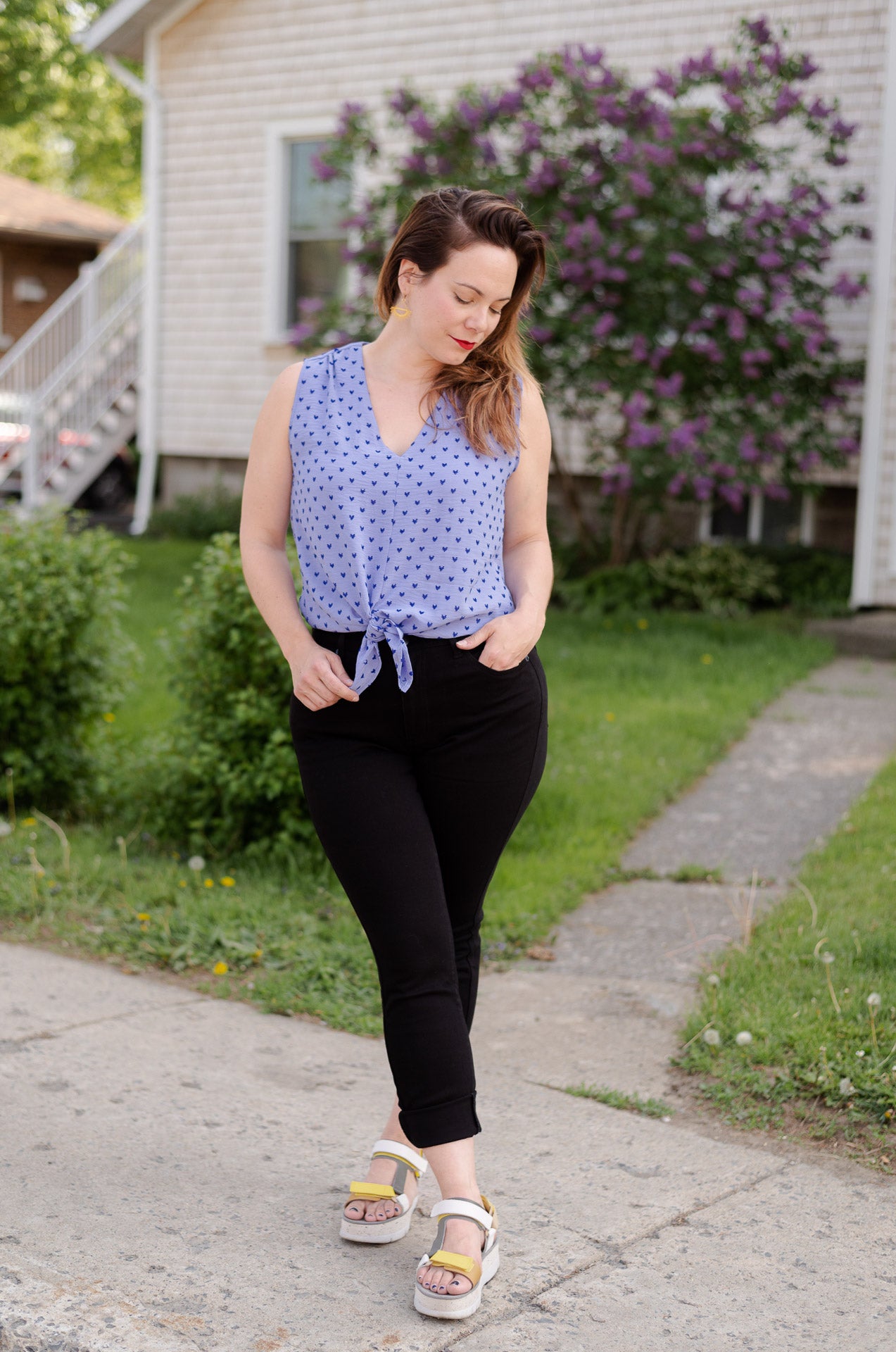 Chemisier sans manche | Angèle (Pinkmuchacha)k