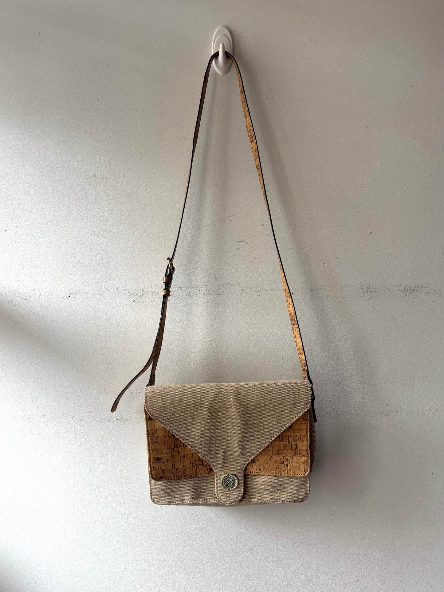 Sac beige et liège | PINK-313