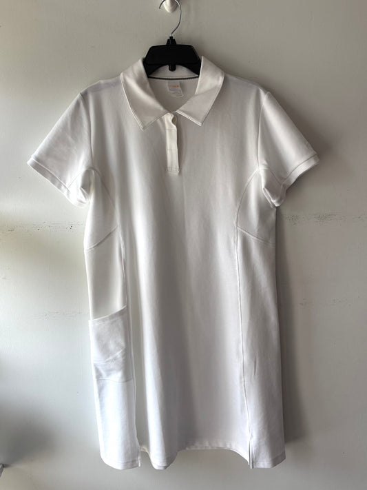 🧚Robe blanche manche courte | ASIM-62 (XXL)