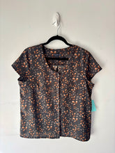 Charger l&#39;image dans la galerie, Blouse tons de brun | NMAL-03 (XL fait plus L)

