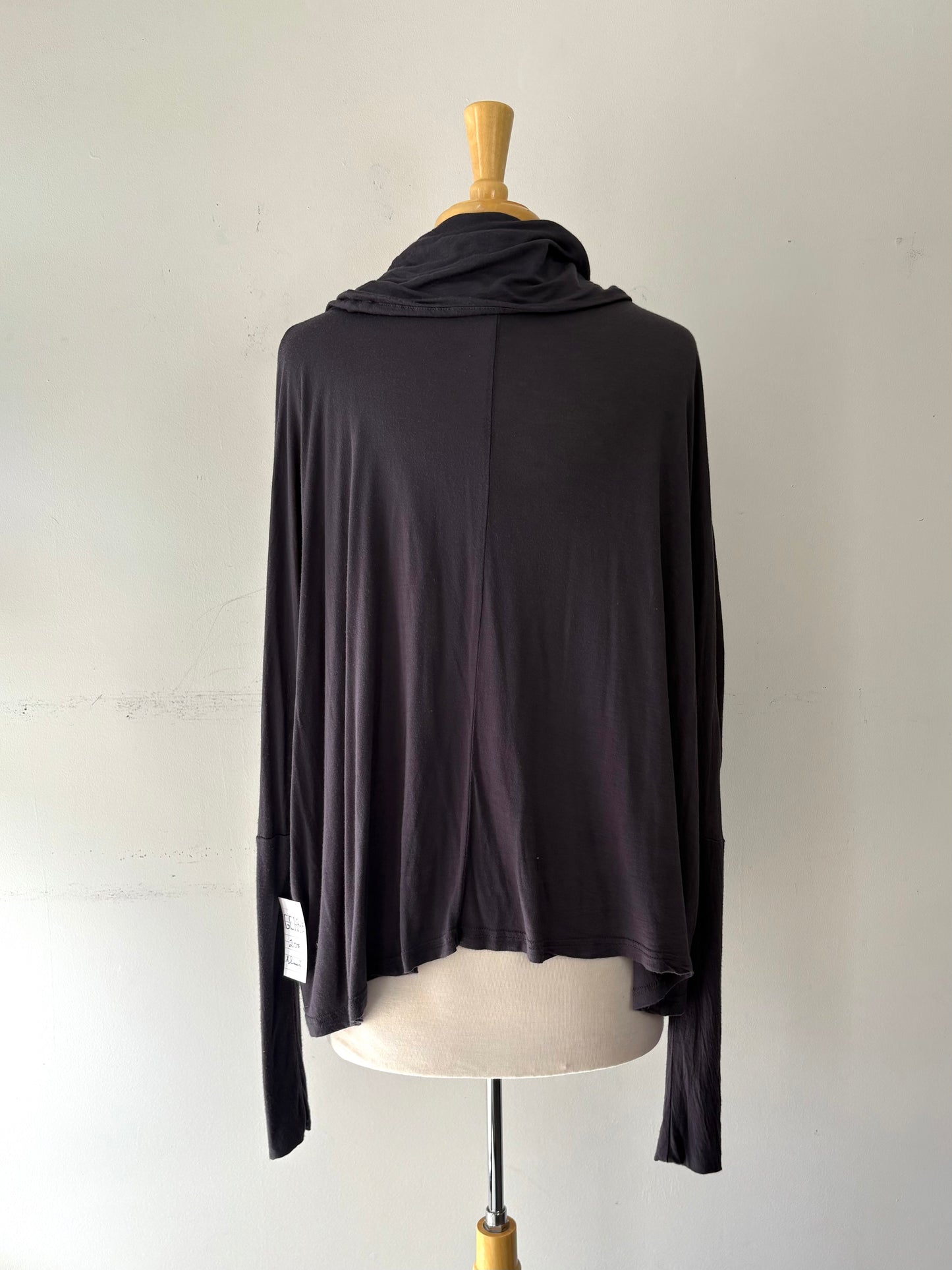 Chandail gris charcoal manche longue | GCAR-15 (XS overseize)