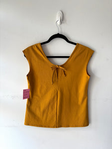 Camisole moutarde Ève Lavoie, neuve | CCHA-17 (XS)