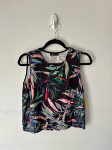 Haut fond noir motif | GTRE-01 (S) fait petit