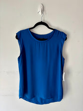 Charger l&#39;image dans la galerie, Blouse bleu royal, pas manches | KCHAM-06 (M)
