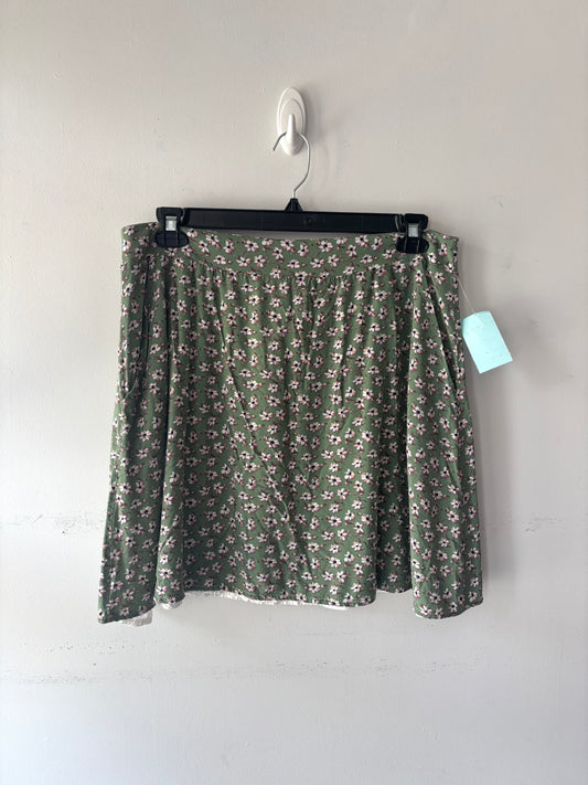 🧚Jupe verte fleur | KPLO-03 (XL)