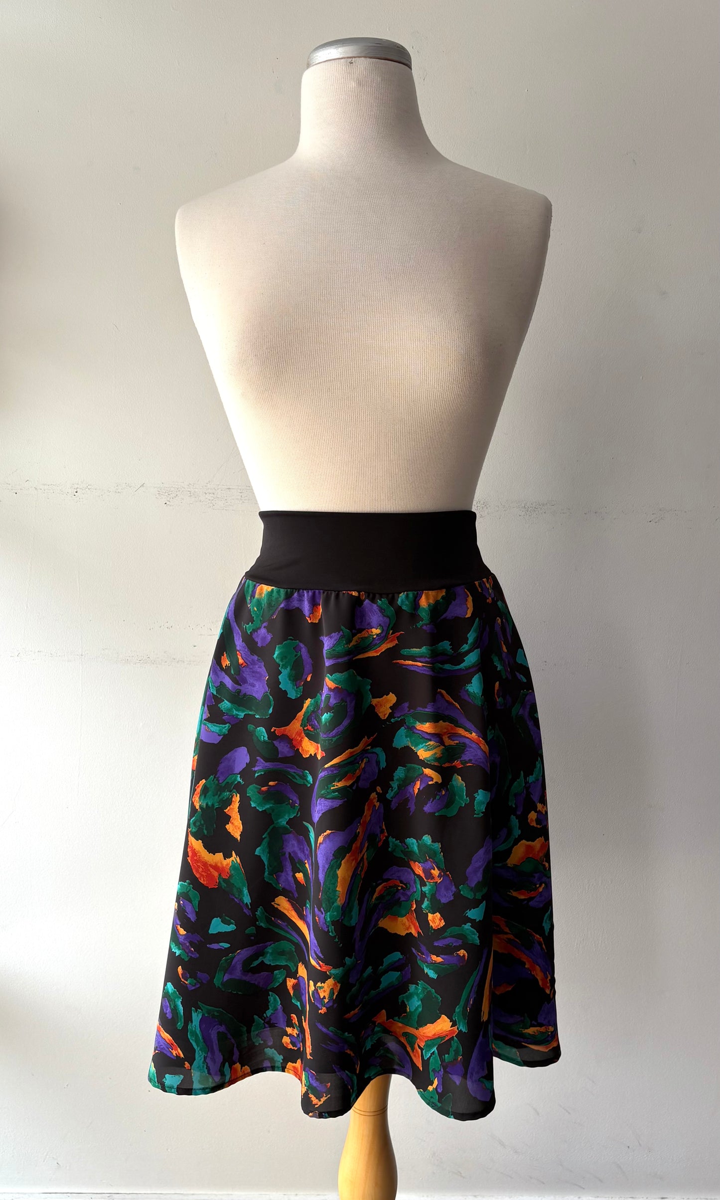 Jupe courte fluide| Colorama|Pinkmuchacha