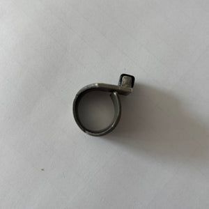 Bague carré noir | MDUB-09
