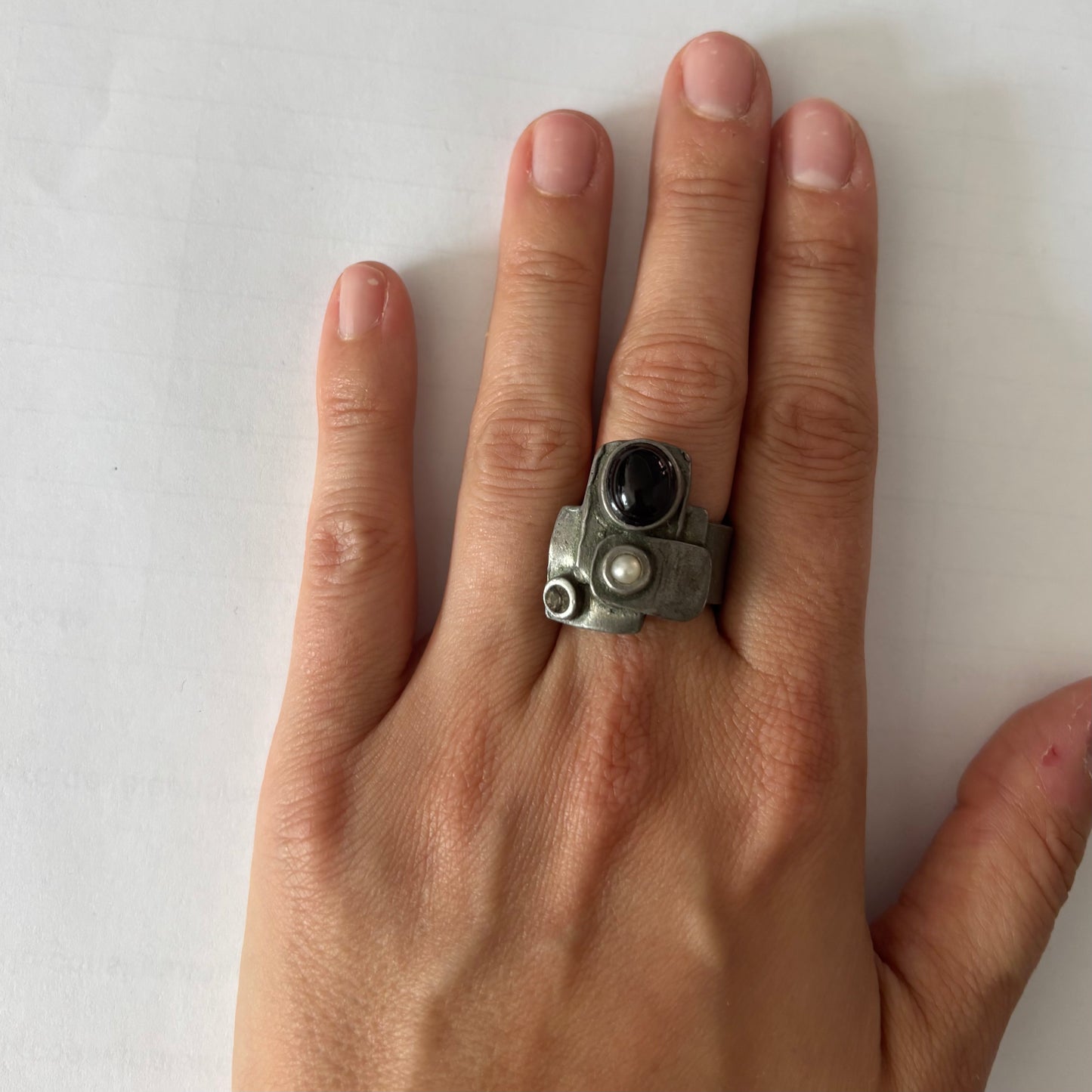 Bague trois pierres | MDUB-13