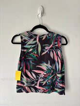 Charger l&#39;image dans la galerie, Haut fond noir motif | GTRE-01 (S) fait petit

