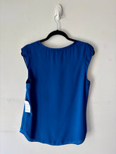 Charger l&#39;image dans la galerie, Blouse bleu royal, pas manches | KCHAM-06 (M)
