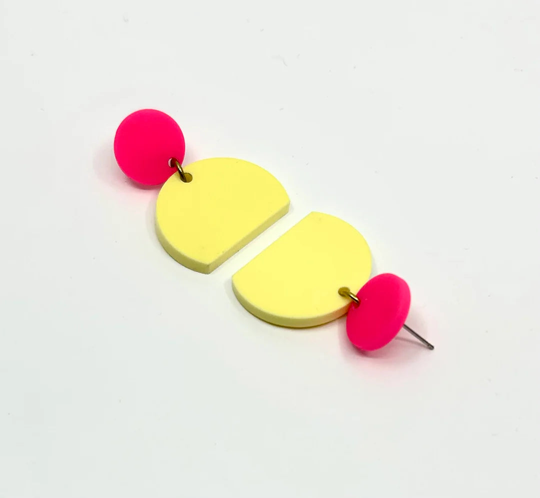 Boucles d'oreilles géométriques | Kala-S