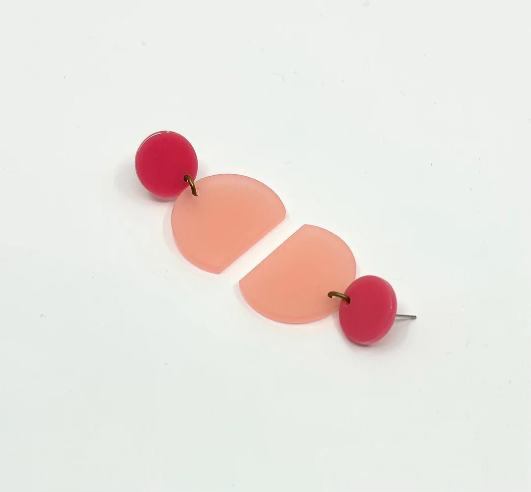 Boucles d'oreilles géométriques | Kala-S