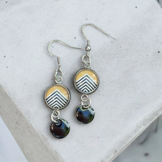 Boucle d'oreilles pendantes | MF-518 | M Fantaisies