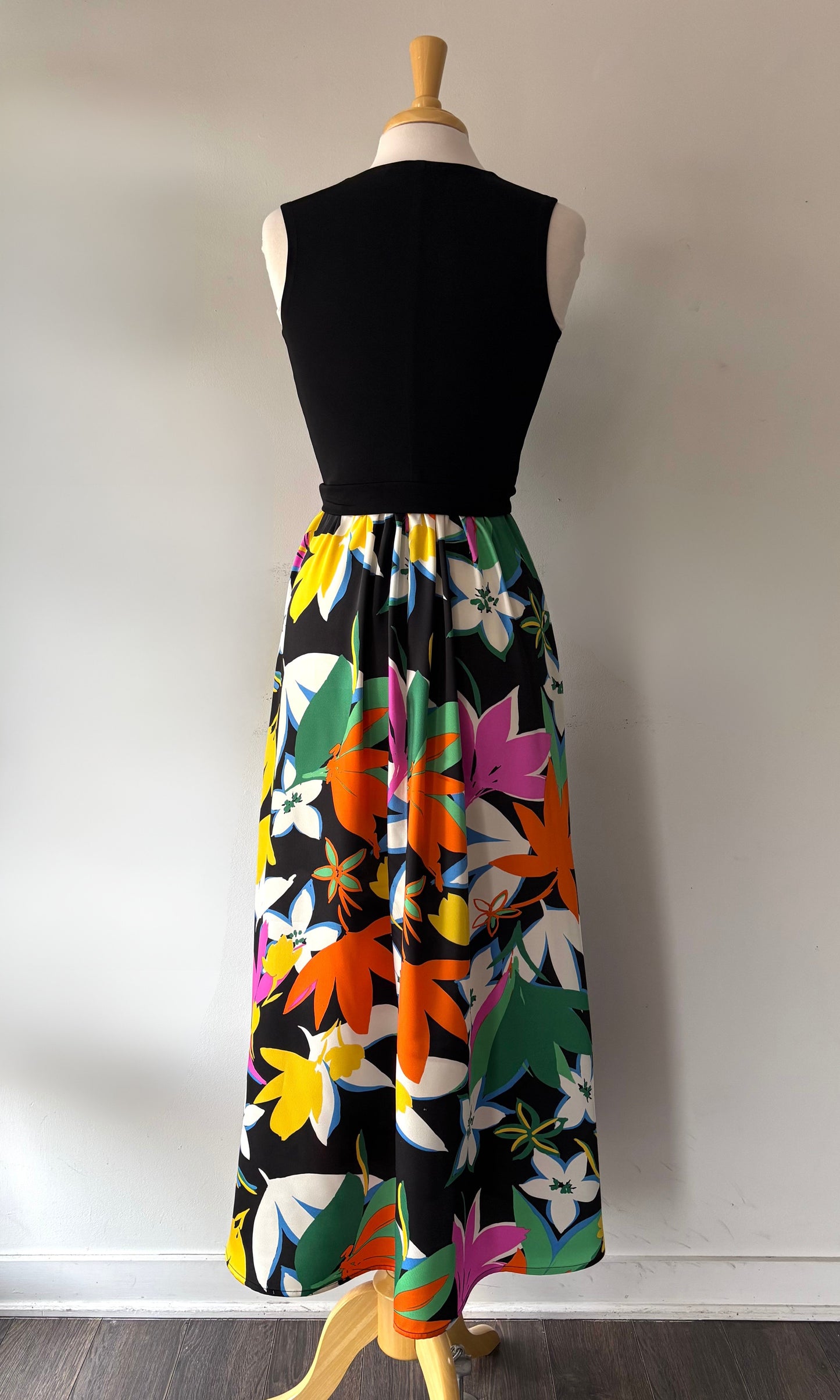 Robe longue cache-coeur | Goyave