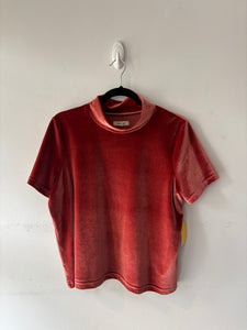 T-Shirt velours orange | AASTP-11 (L-XL)