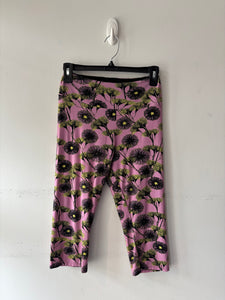 Legging court mauve pissenlits |SBOU-13 (M)