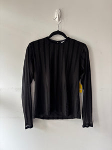Chandail mesh noir | AASTP-17
