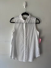 Charger l&#39;image dans la galerie, Blouse blanche, pas de manche | PINK-375 (M)
