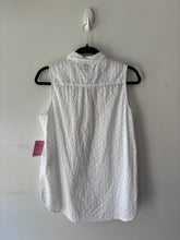 Charger l&#39;image dans la galerie, Blouse blanche, pas de manche | PINK-375 (M)
