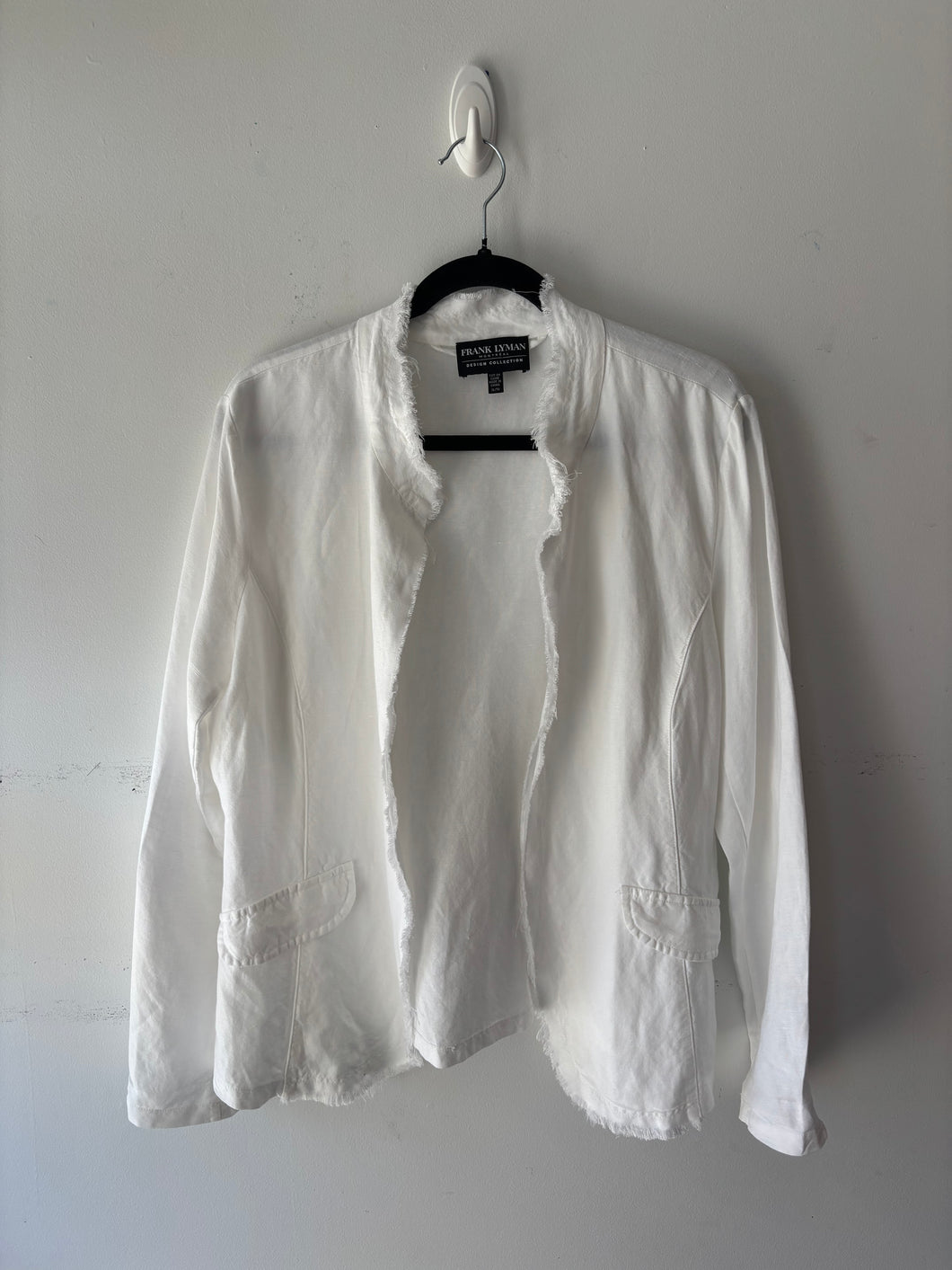 Veste blanche lin | NMAL-06 (XL)