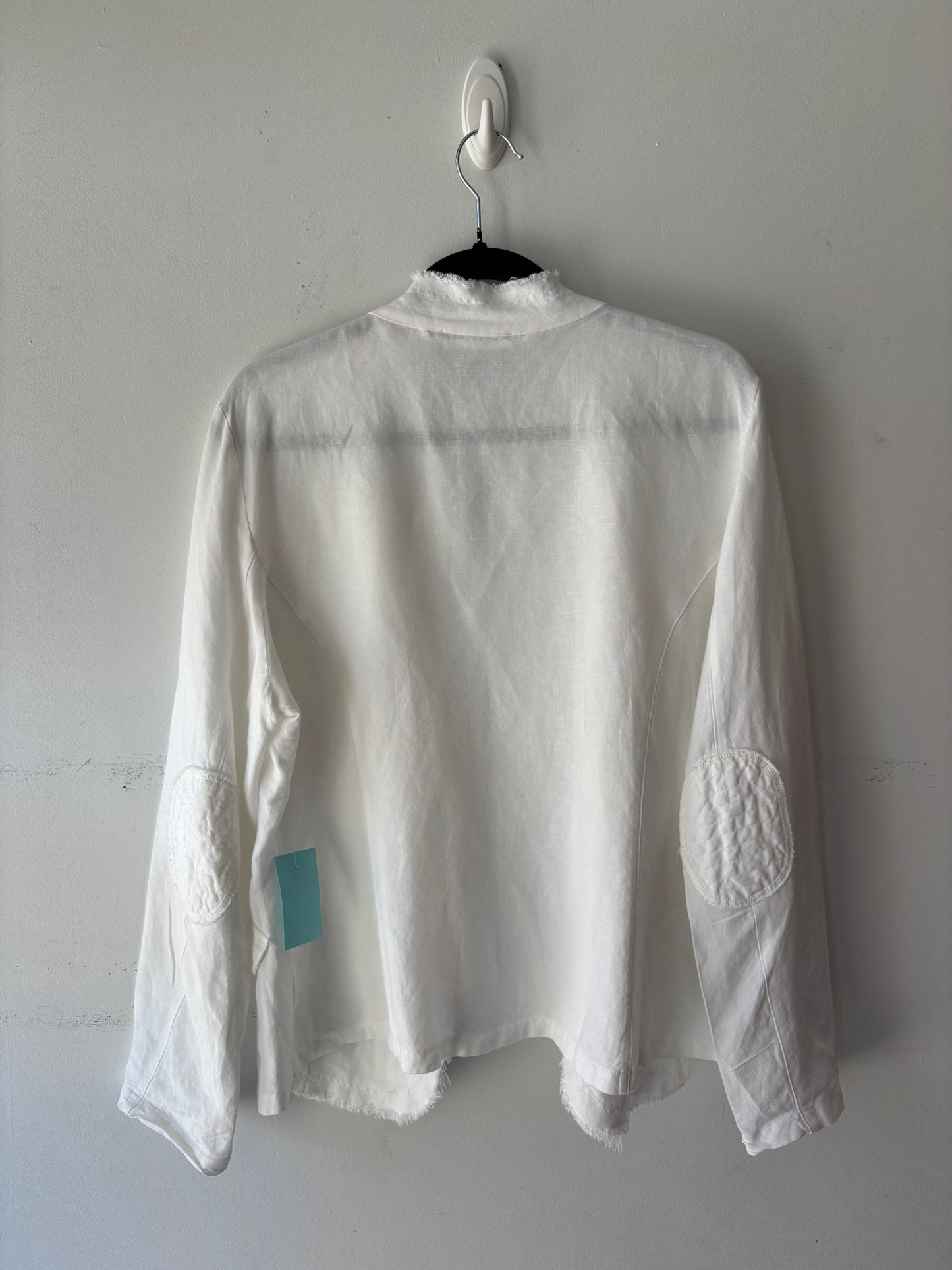 🧚Veste blanche lin | NMAL-06 (XL)