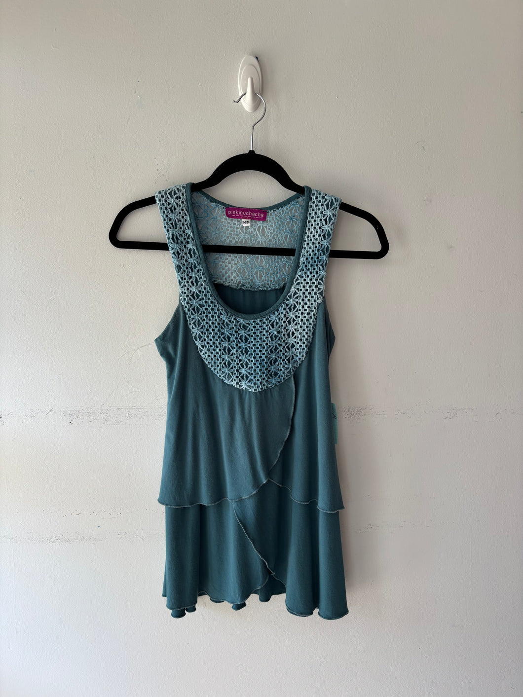 Camisole Frida bleue | MCTRE-06 (M fait petit)
