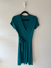 Charger l&#39;image dans la galerie, Robe cache-coeur tealPINK-240 (M fait S)
