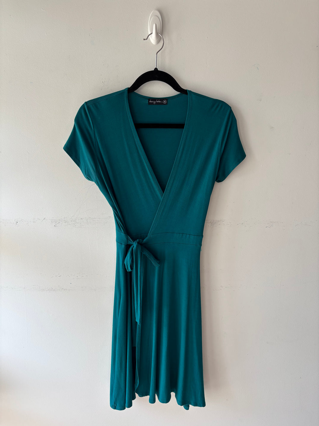 Robe cache-coeur tealPINK-240 (M fait S)